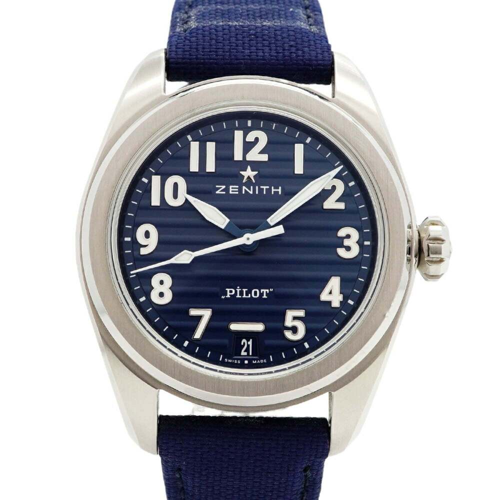 Zenith Pilot 03.4000.3620 Blue Dial Men's Watch